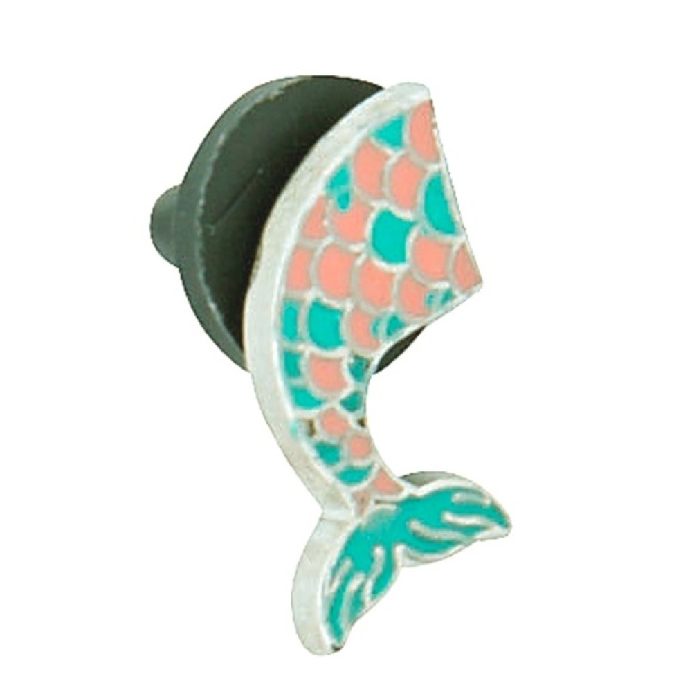 ONLY 3 LEFT - FUN Emoji Enamel Pins - Mermaid Tail
